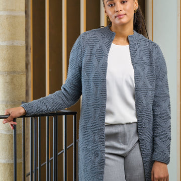 Slate Cardigan in Rowan Merino Aria - ZB326-00006-ENPFRP - PDF