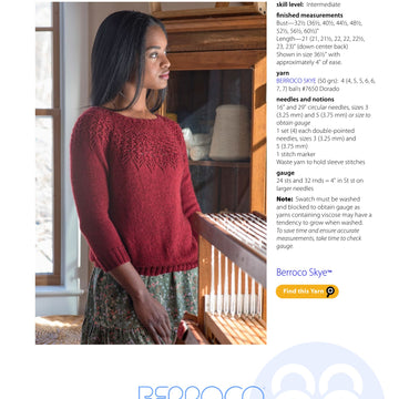 Berroco Meryton Jumper Knitting Pattern