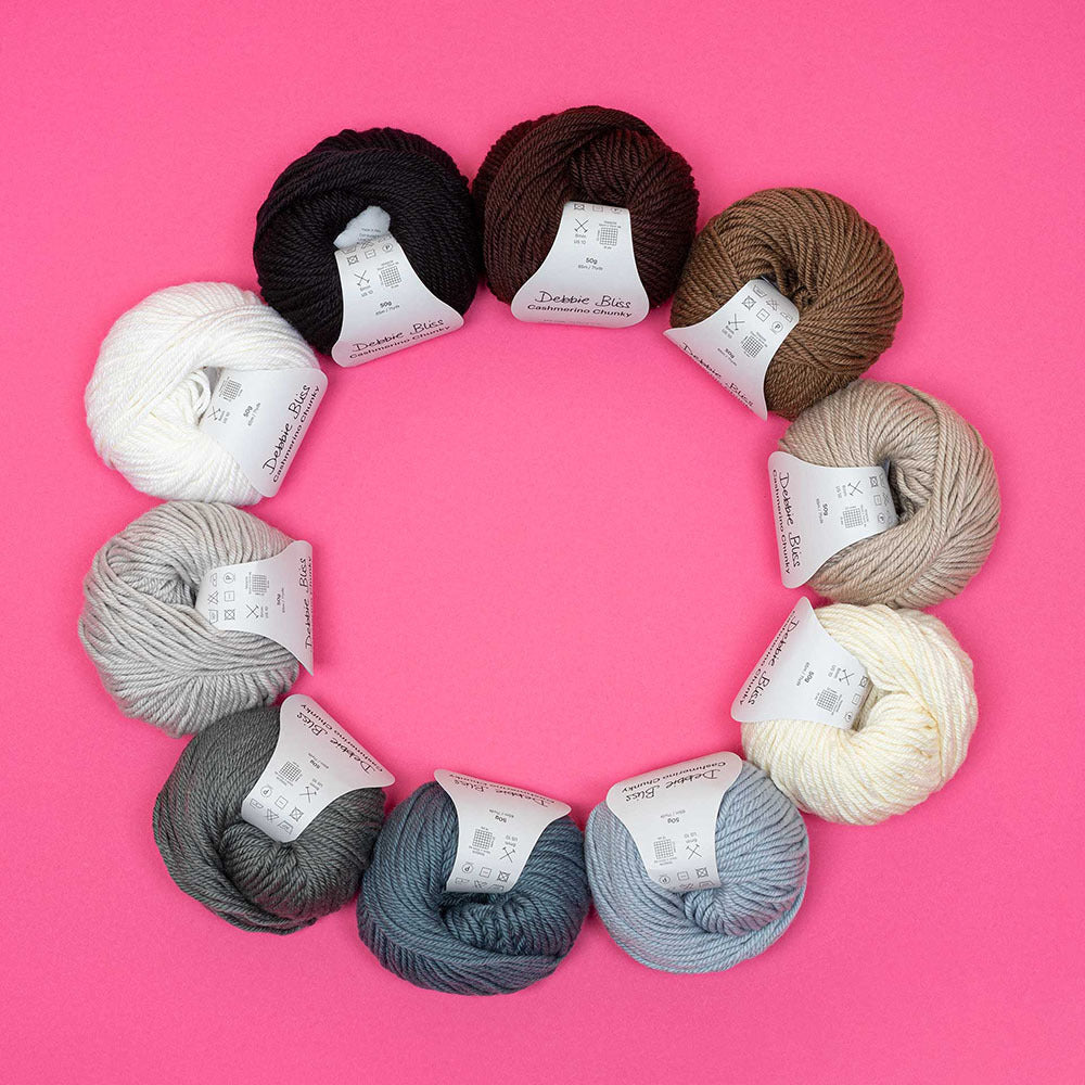 Debbie Bliss Cashmerino Chunky Yarn - Wool Chunky