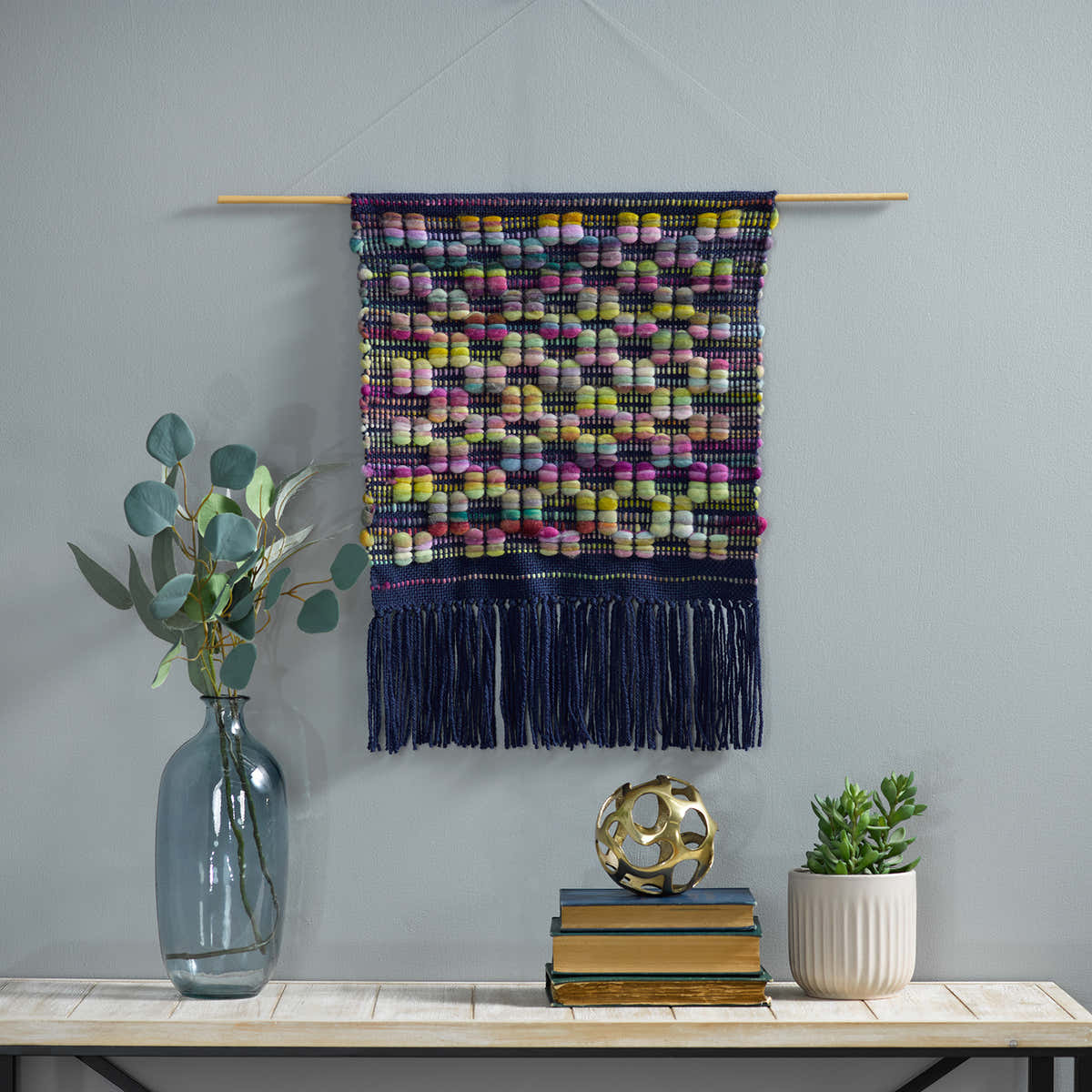 Valley Yarns #267 Dragonfly Dance Wall Hanging