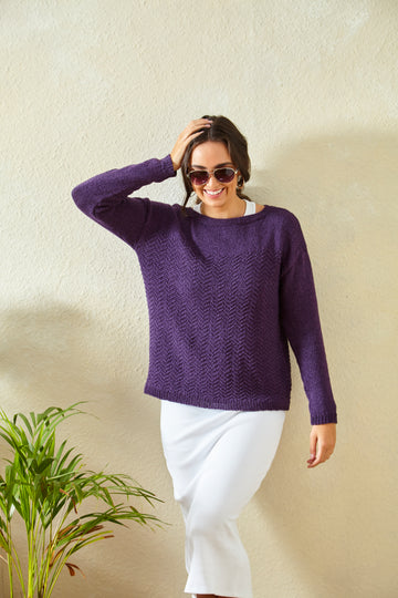 Sweater & Top in King Cole Linendale DK - P5990 - Leaflet