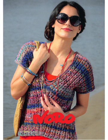 Noro Yoko Jumper Knitting Pattern