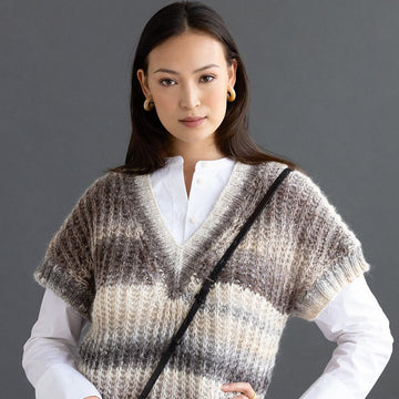 Noro Clove Waistcoat Knitting Pattern