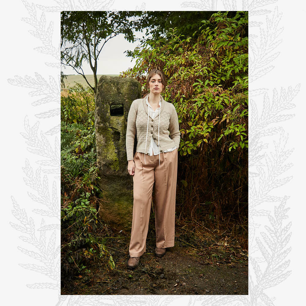 Willow & Lark Fern Cardigan Knitting Pattern