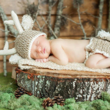 White Tail Deer Baby Outfit