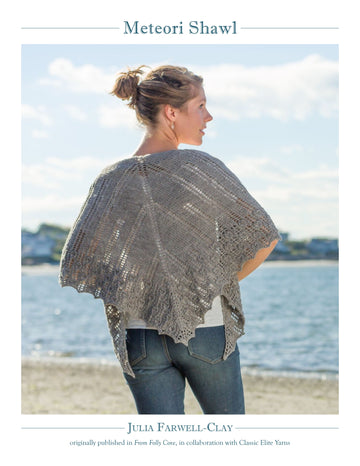 Classic Elite Yarns Viewpoints From Folly Cove - Meteori Shawl