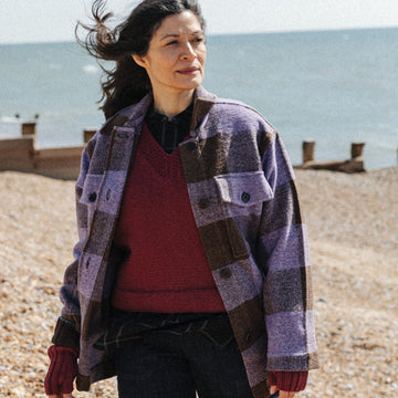 Rowan Heathland Plain/Multicolour Waistcoat Knitting Pattern