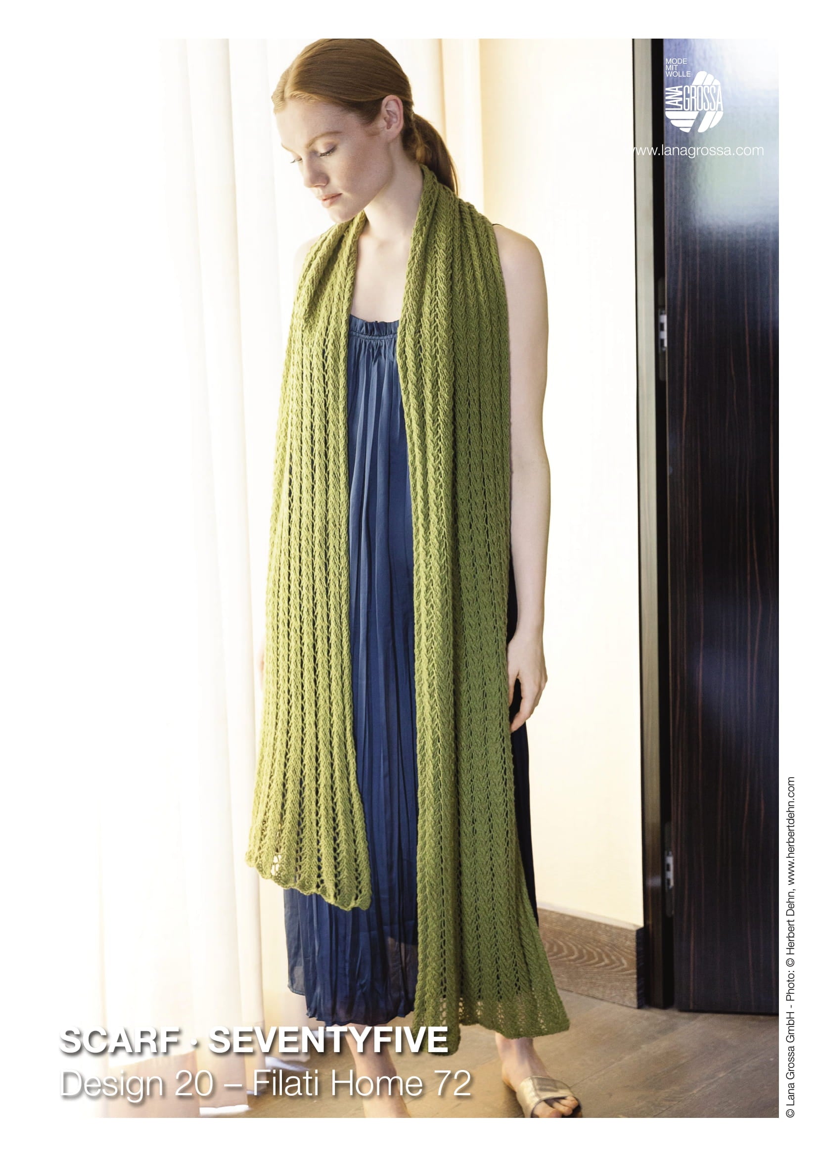 Lana Grossa Scarf Knitting Pattern