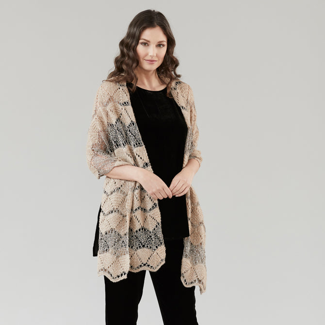 Stacy Charles Fine Yarns Vanessa Wrap Knitting Pattern