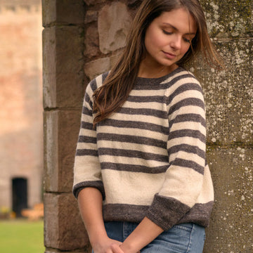 The Fibre Co. Striped Sweater PDF