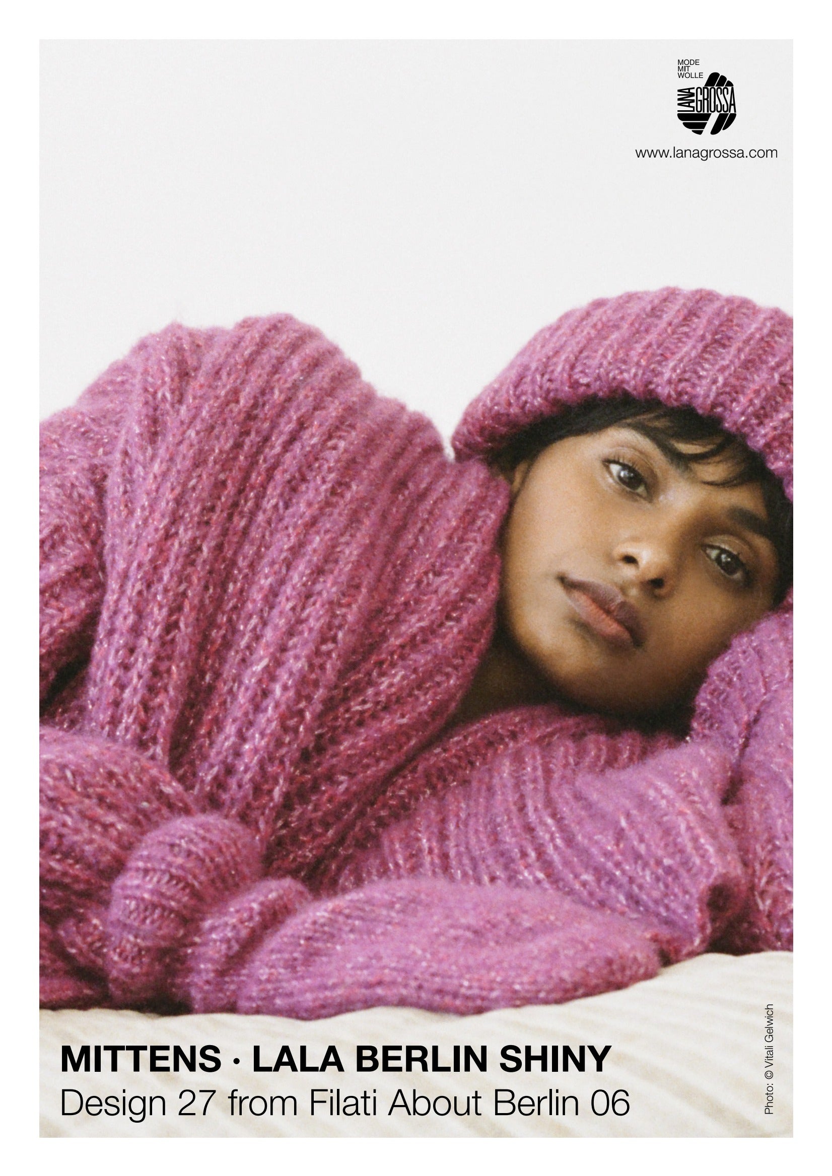 Lana Grossa Mittens Knitting Pattern