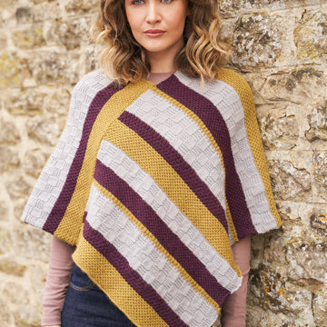 Patti Poncho Cape Knitting Pattern