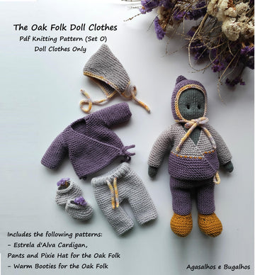 Clothes for The Oak Folk Doll Set O