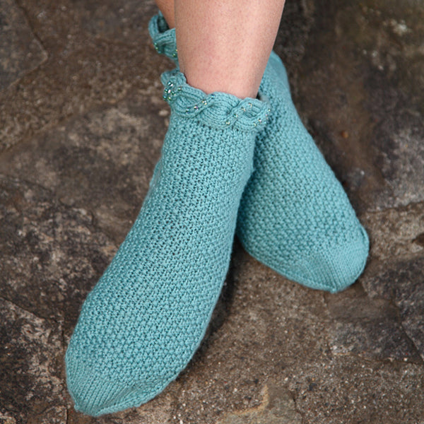 Valley Yarns Beachside Socks Knitting Pattern