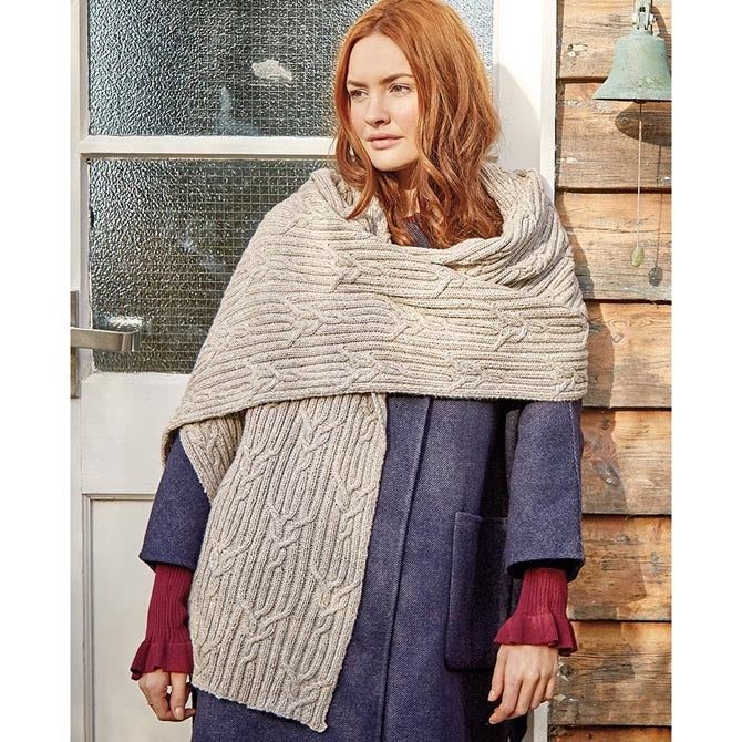 Rowan Pavillion Wrap Knitting Pattern