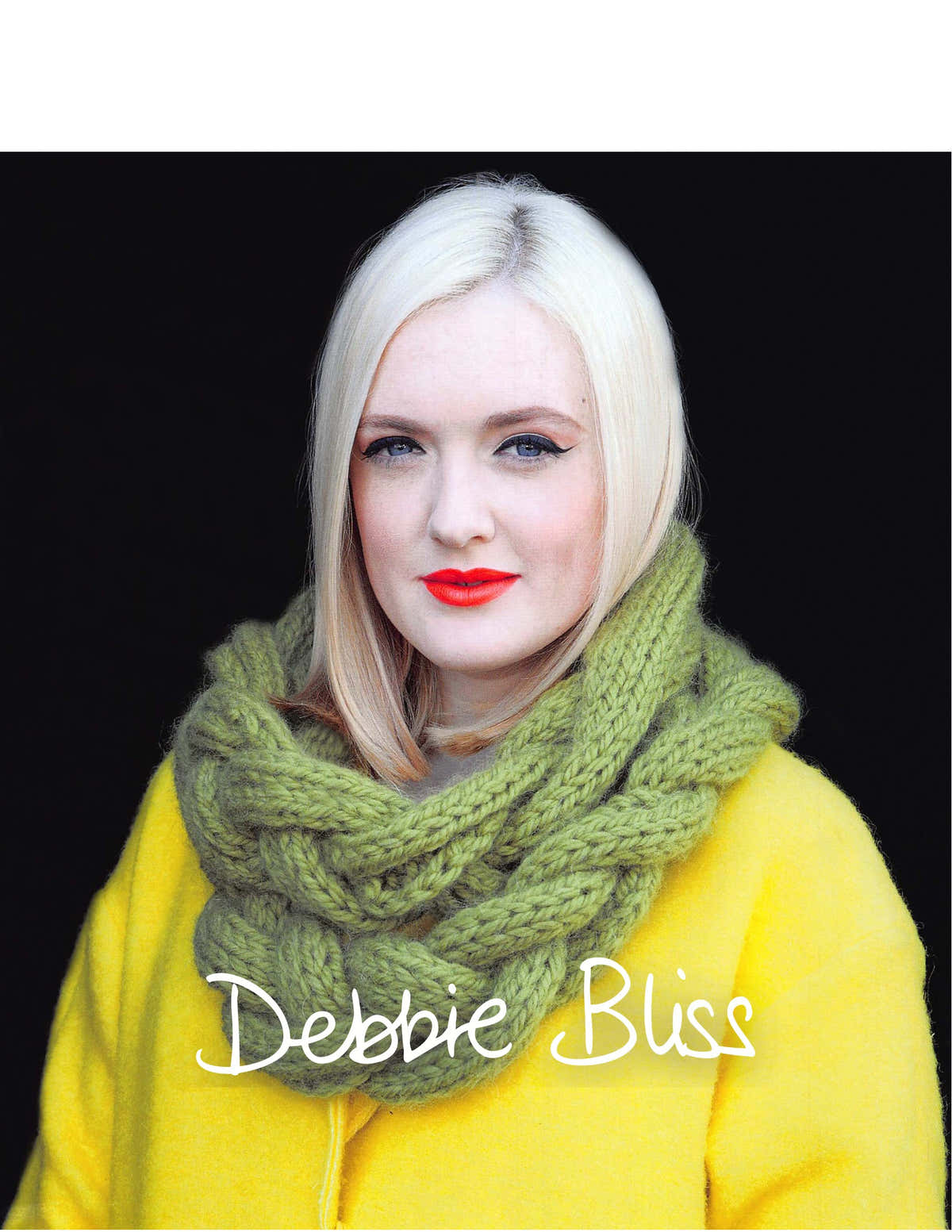 Debbie Bliss Plaited Cowl Knitting Pattern