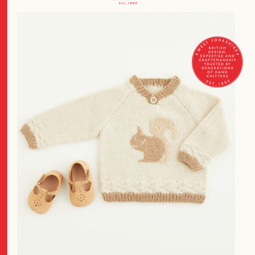 Sirdar Squirrel Sweater Jumper Knitting Pattern