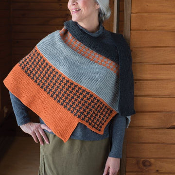 Berroco Deauville Shawl Wrap Knitting Pattern
