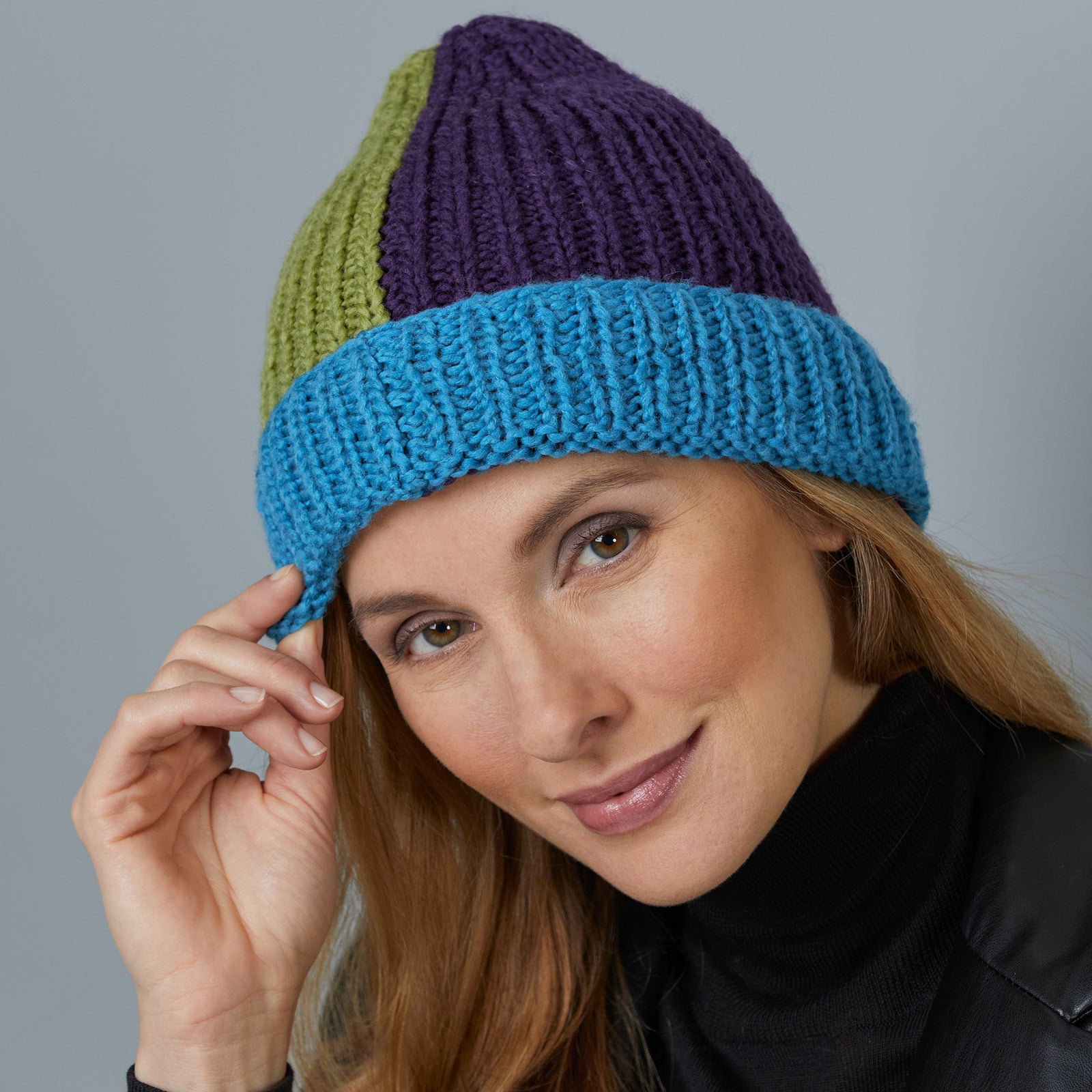 Stacy Charles Fine Yarns Angelique Hat Knitting Pattern