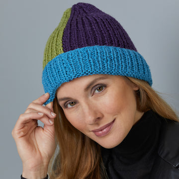 Stacy Charles Fine Yarns Angelique Hat Knitting Pattern
