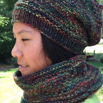 Autumn Glow Hat & Cowl
