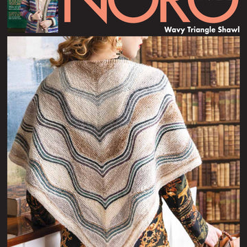 Noro Wavy Triangle Shawl