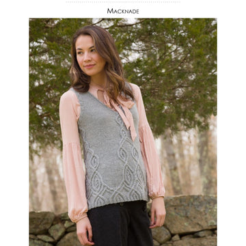 Classic Elite Yarns Macknade Vest Knitting Pattern