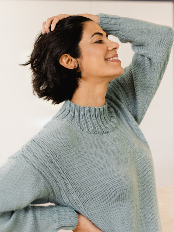 Ashland Jumper in Berroco Modern Comfort Knitting Pattern