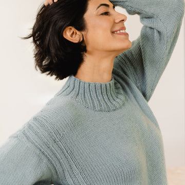 Ashland Jumper in Berroco Modern Comfort Knitting Pattern