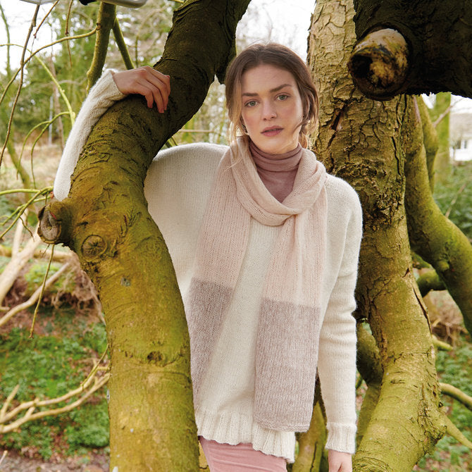 Rowan Quench Scarf Knitting Pattern