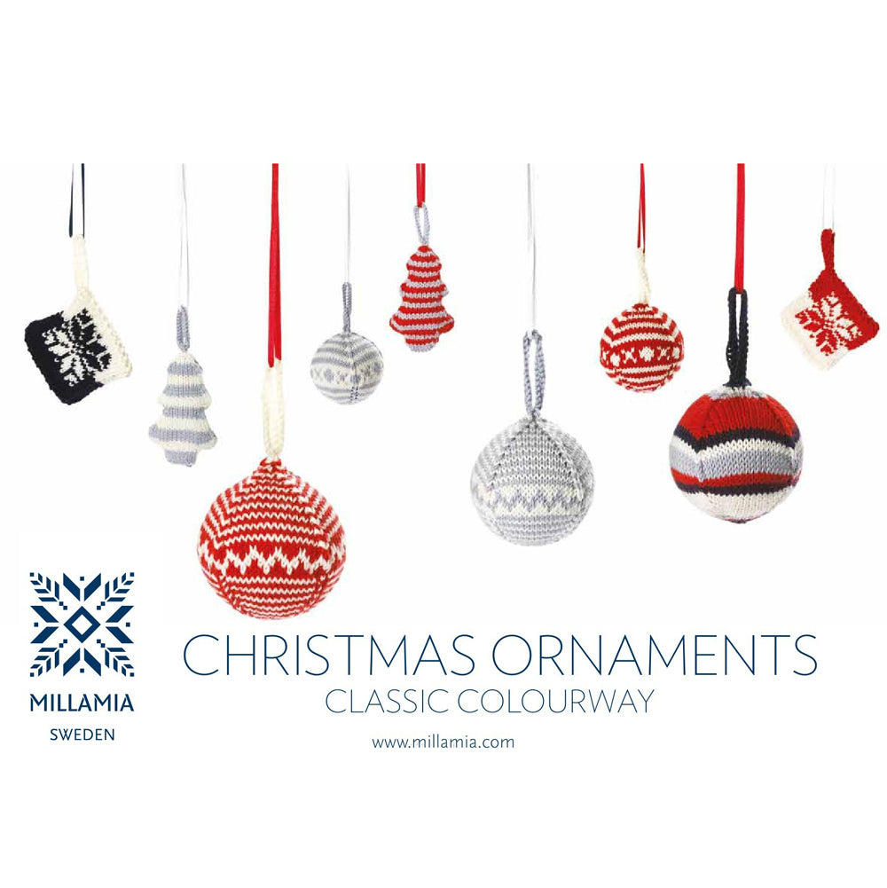 MillaMia Christmas Ornaments Knitting Pattern