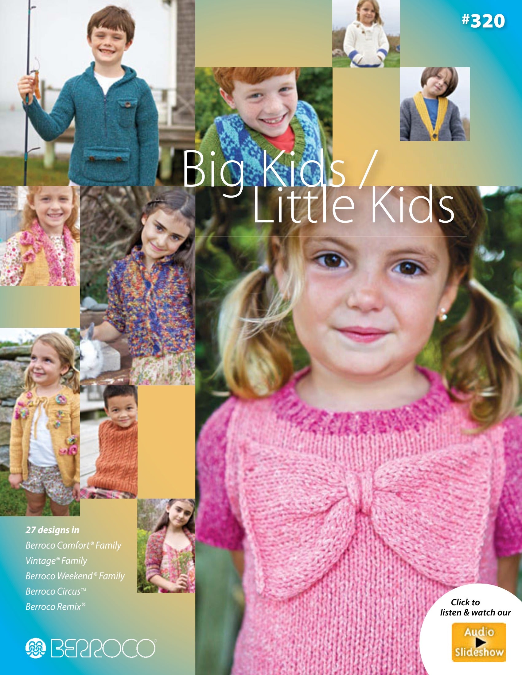 Berroco Big Kids/Little Kids Knitting Pattern