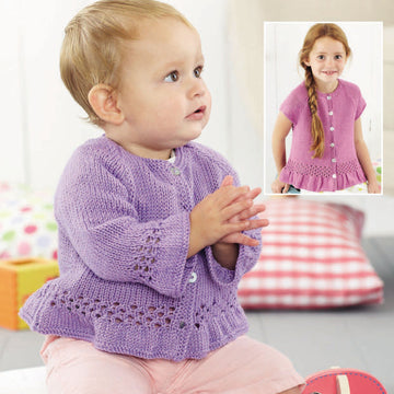 Sirdar Jackets Cardigan Knitting Pattern