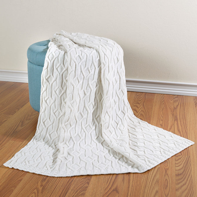 Valley Yarns Newborg Afghan Knitting Pattern