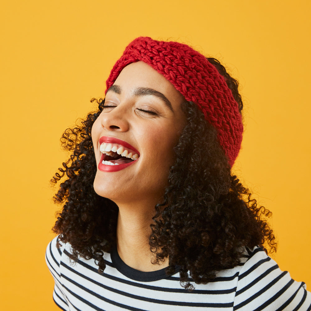 Paintbox Yarns Funky Chunky Headbands Knitting Pattern