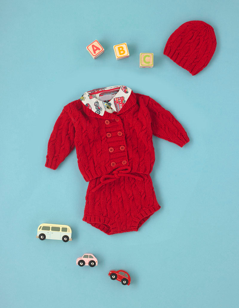 Paintbox Yarns Knotty Set Knitting Pattern