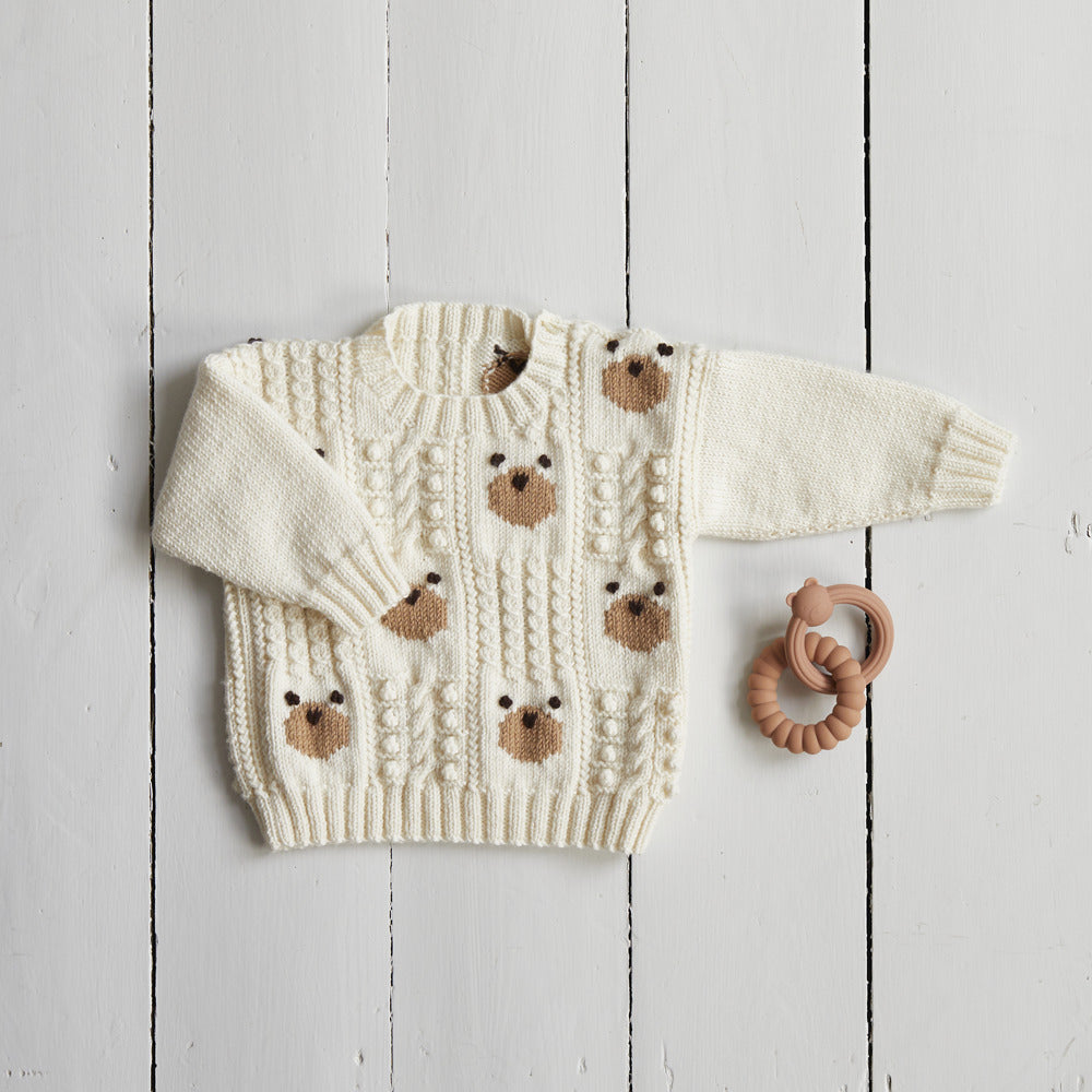 Knitting Baby Layette Pattern PDF – Debbie Bliss Bear Necessities Set