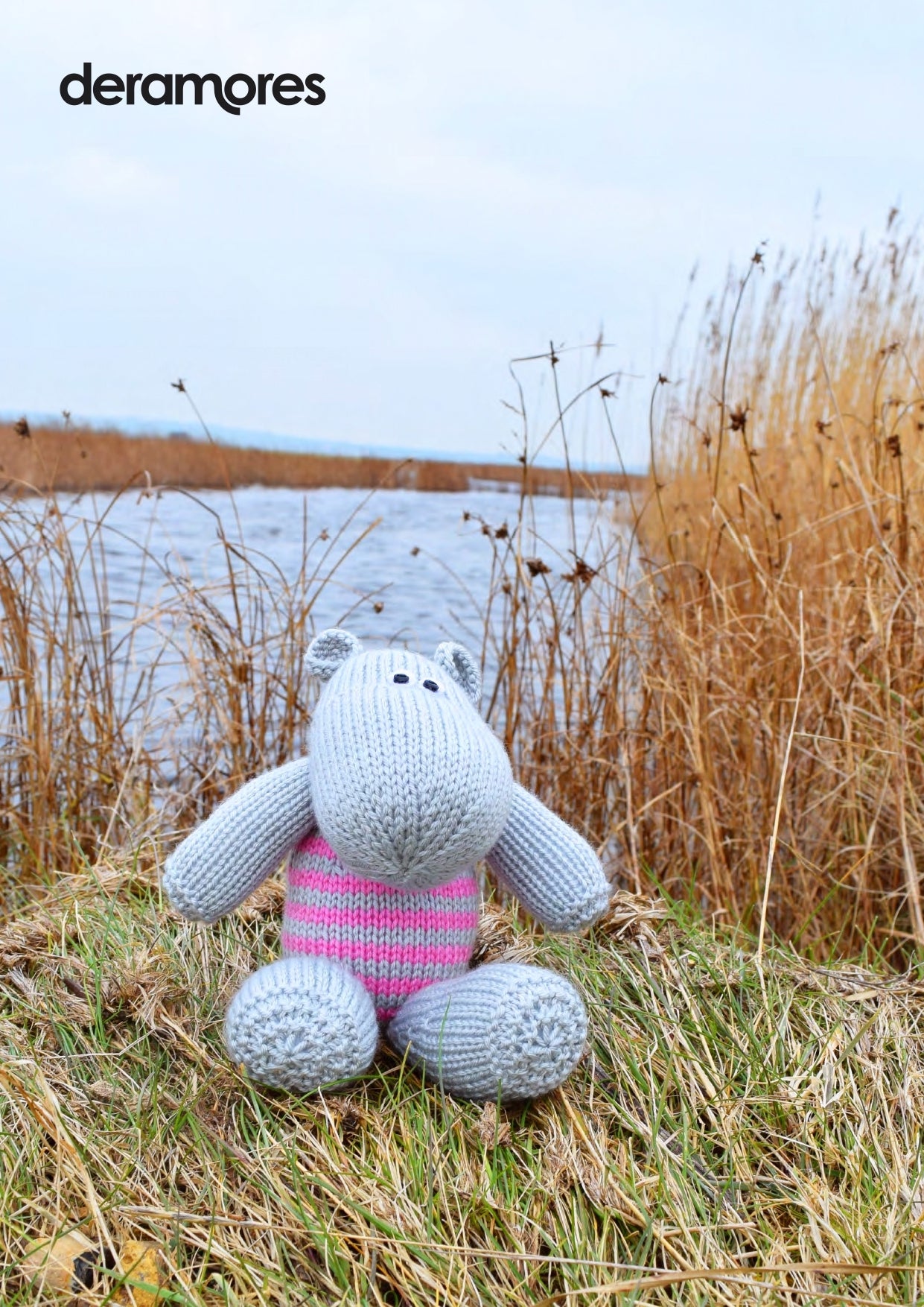 Deramores Henrietta the Hippopotamus Toy Knitting Pattern
