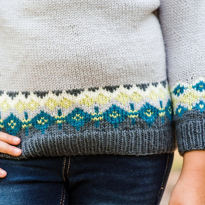 Valley Yarns Askja Knitting Pattern