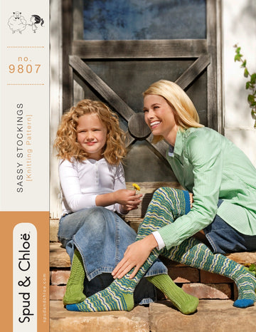 Spud & Chloe by Blue Sky Fibers 9807 Sassy Stockings