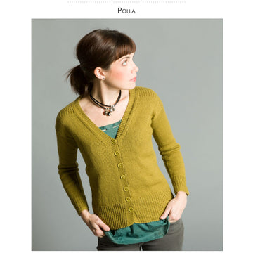 Classic Elite Yarns Polla Cardigan Knitting Pattern