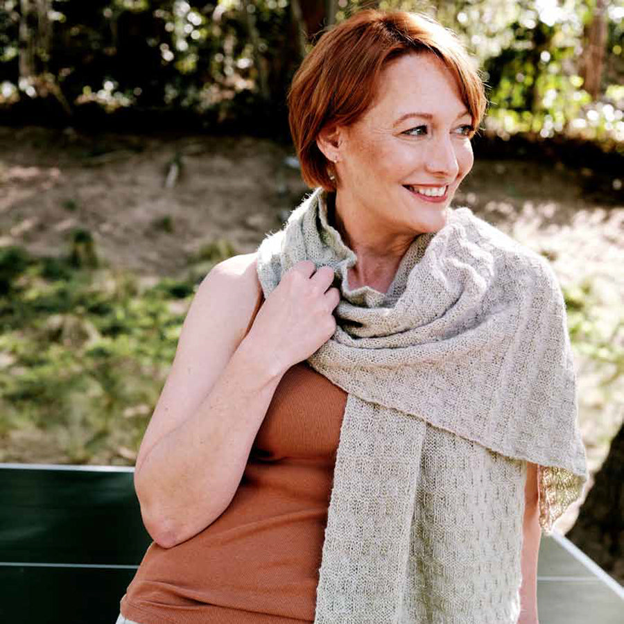 Trendsetter Yarns L Ecopuno Degrade Wrap Knitting Pattern