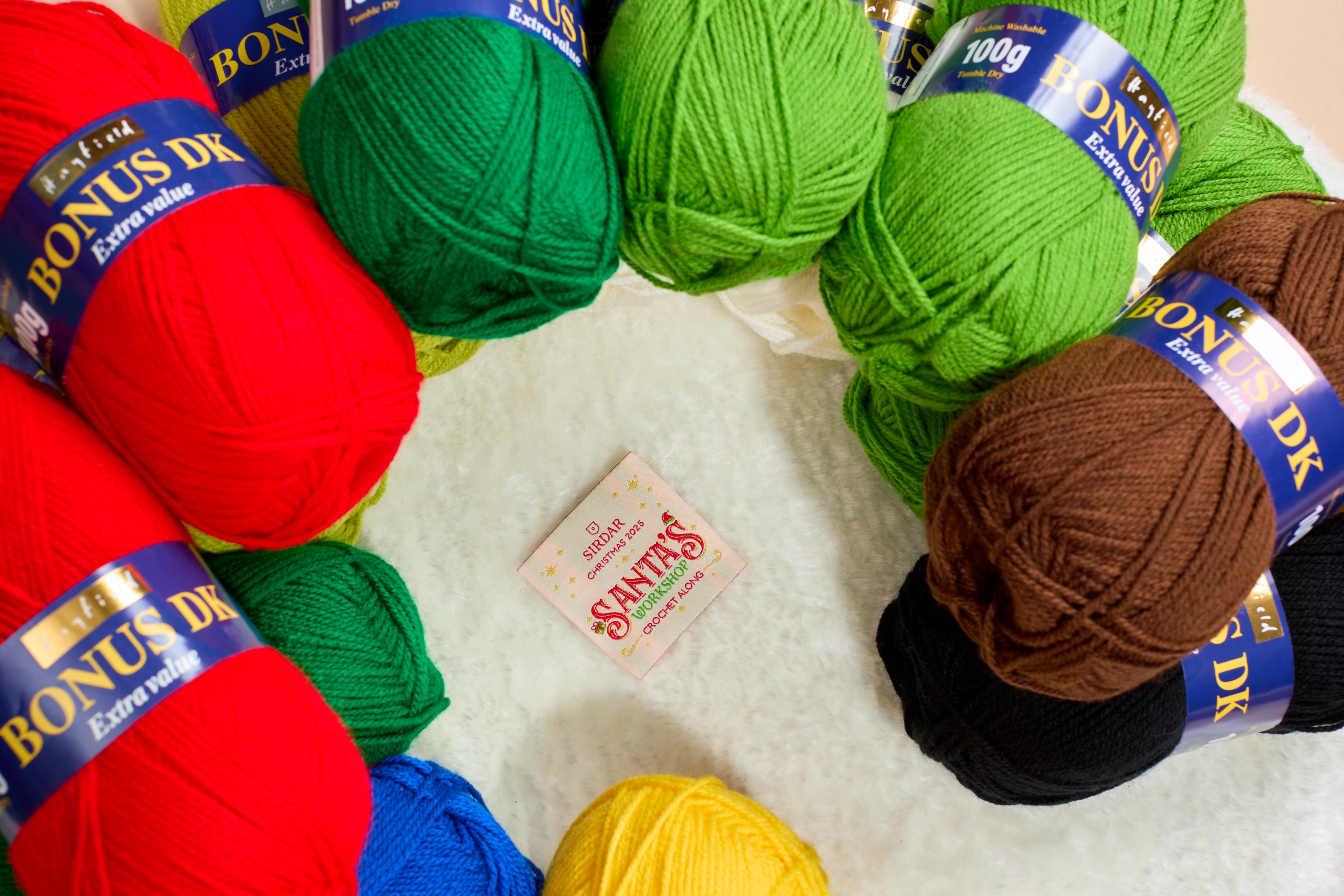 Sirdar Santa's Workshop Christmas CAL 2025 Yarn - Acrylic DK