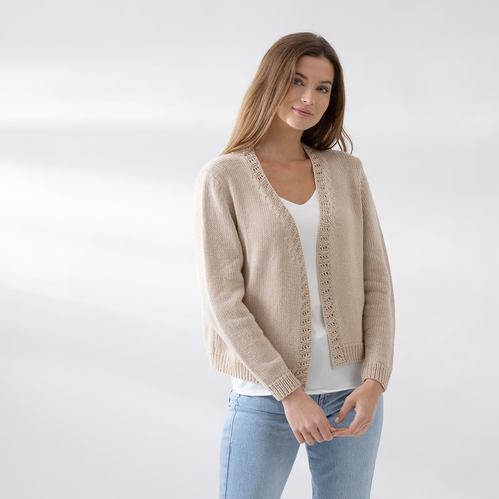 String Natalie Cardigan Knitting Pattern