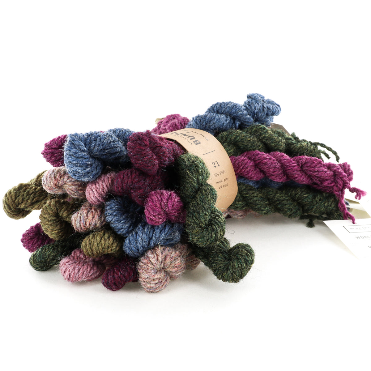 Blue Sky Fibers Woolstok Mini Hank Bundle Yarn - Wool Worsted