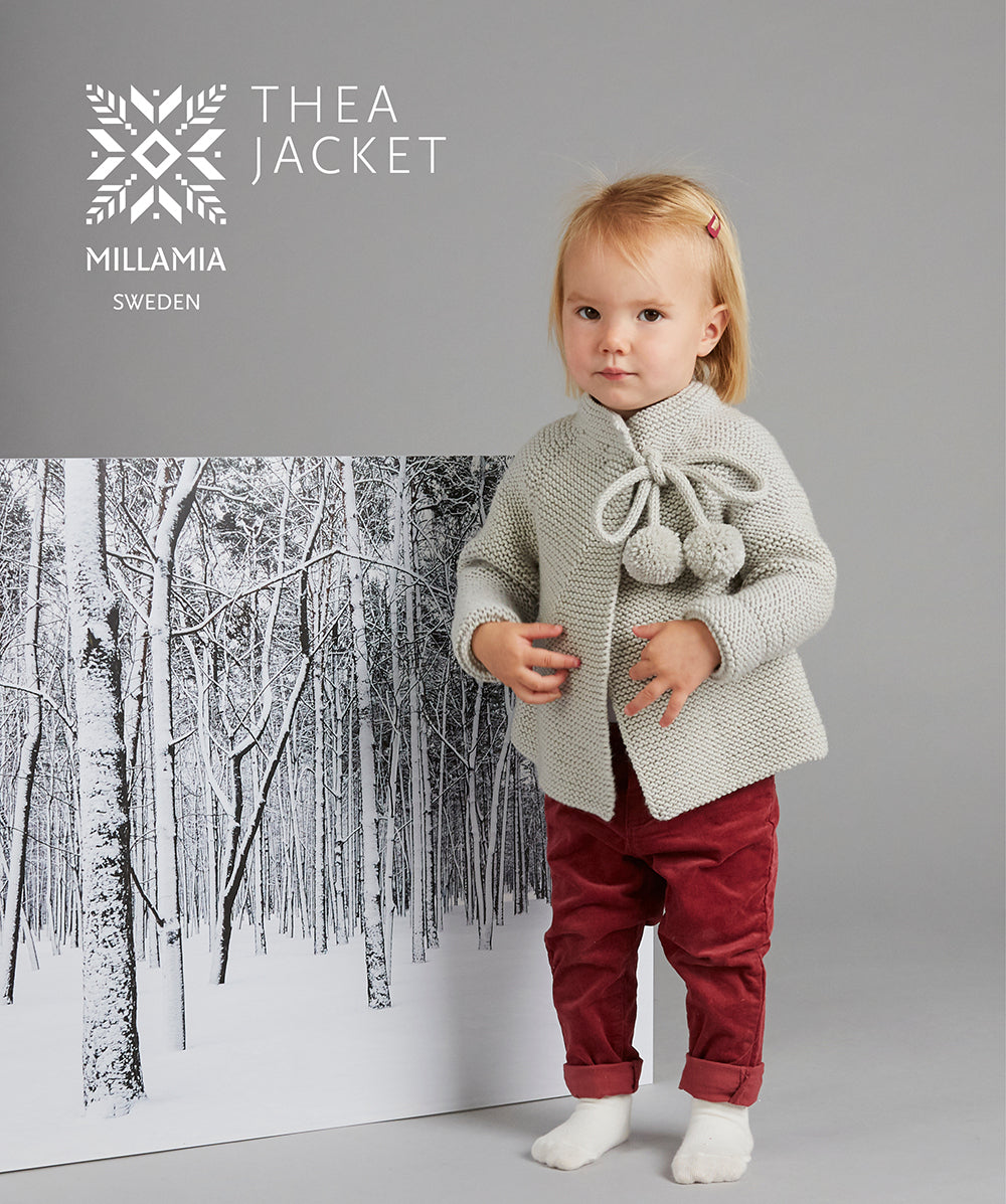 MillaMia Thea Jacket Knitting Pattern