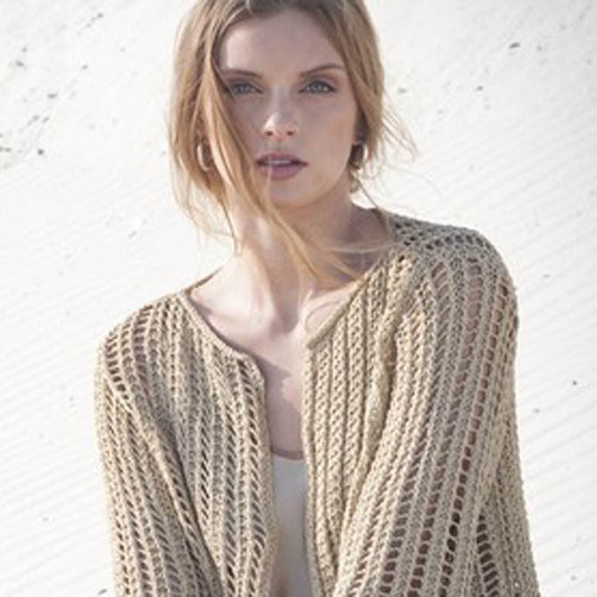 Tahki Yarns Wildwood Cardigan Knitting Pattern