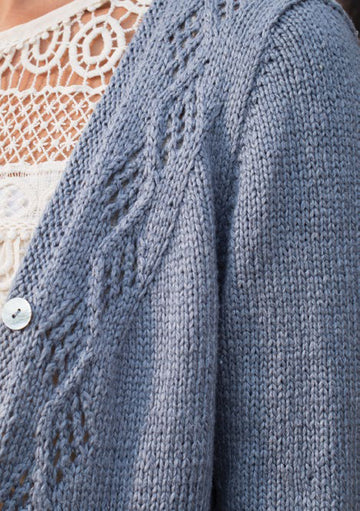 Chenin Cardigan in Berroco Summer Silk - 384-3 PDF