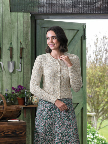 James C. Brett JB725 Cardigan Knitting Pattern