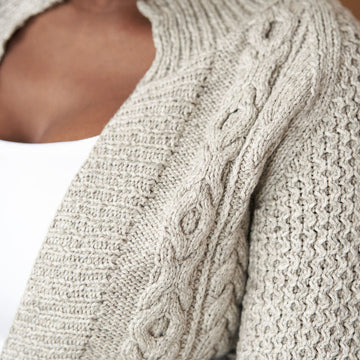 Allium Cardigan Knitting Pattern